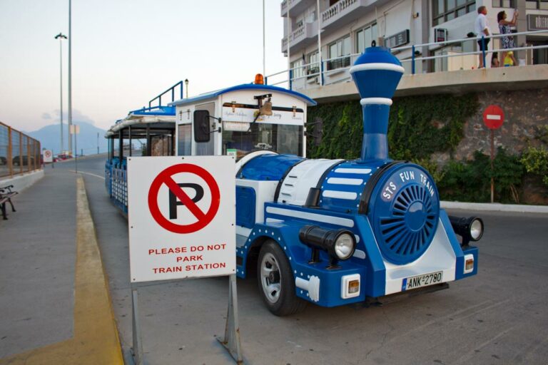 Agios Nikolaos Bimmelbahn "Blue Train"
