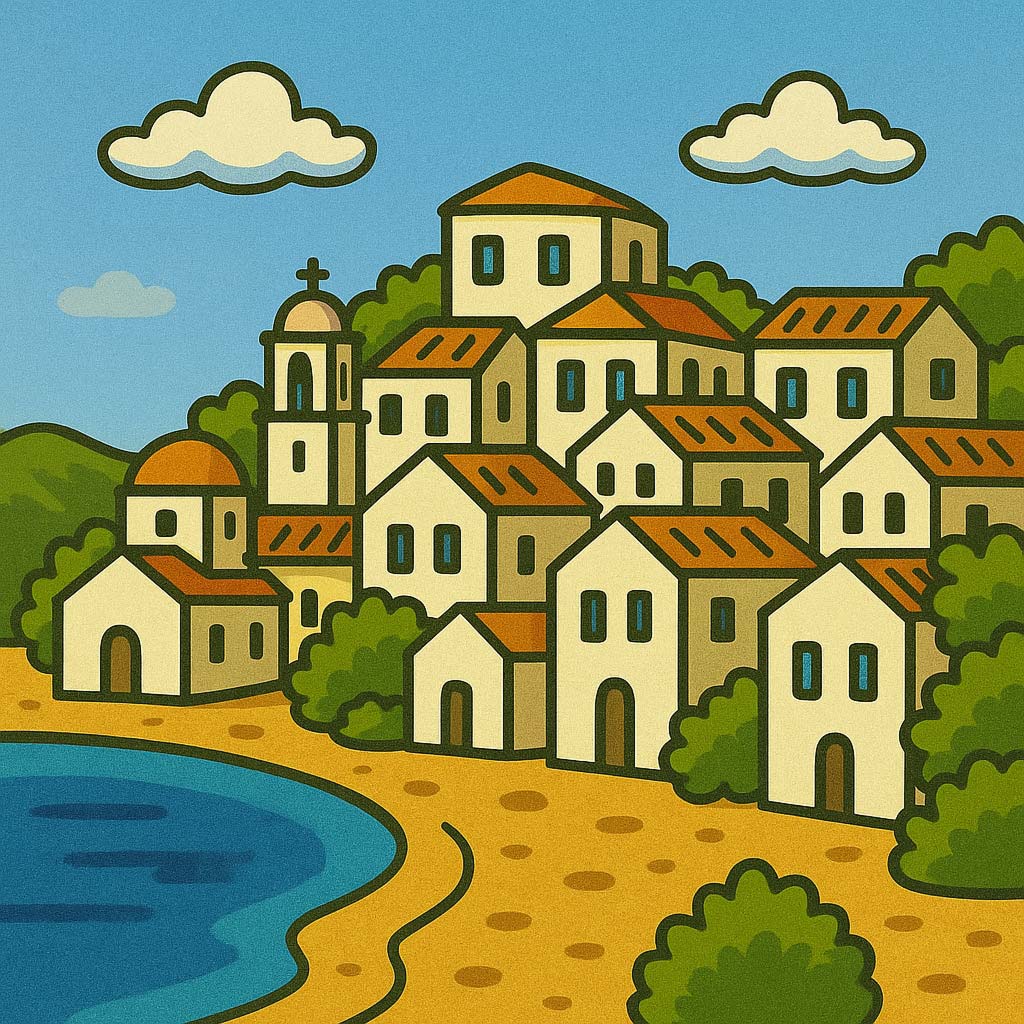 Altstadt Koroni Peloponnes