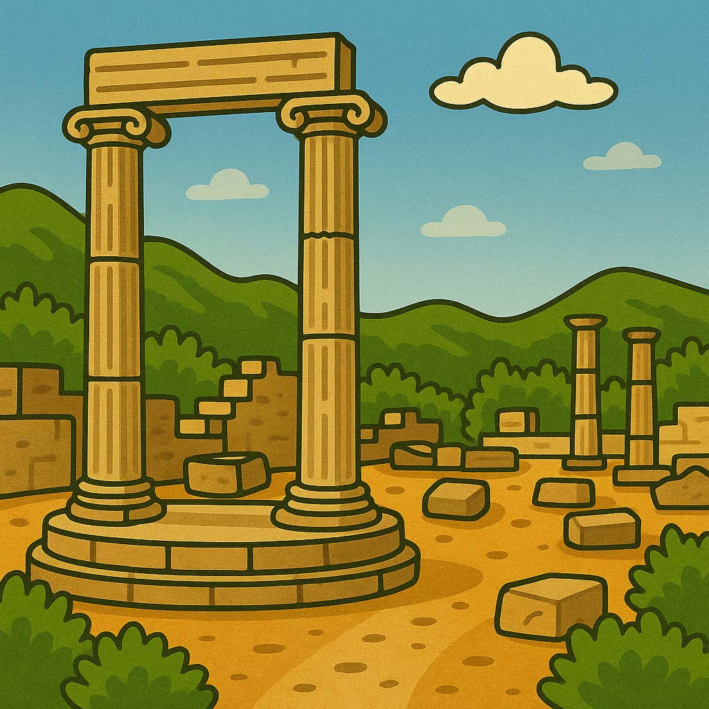 Antike Stätte von Olympia