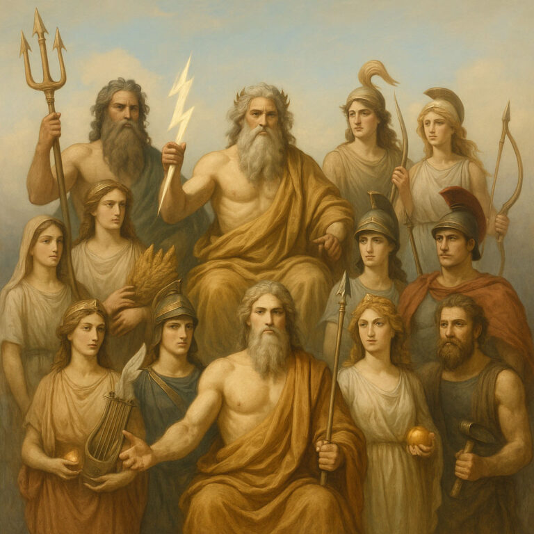 Die 12 Götter des Olymp