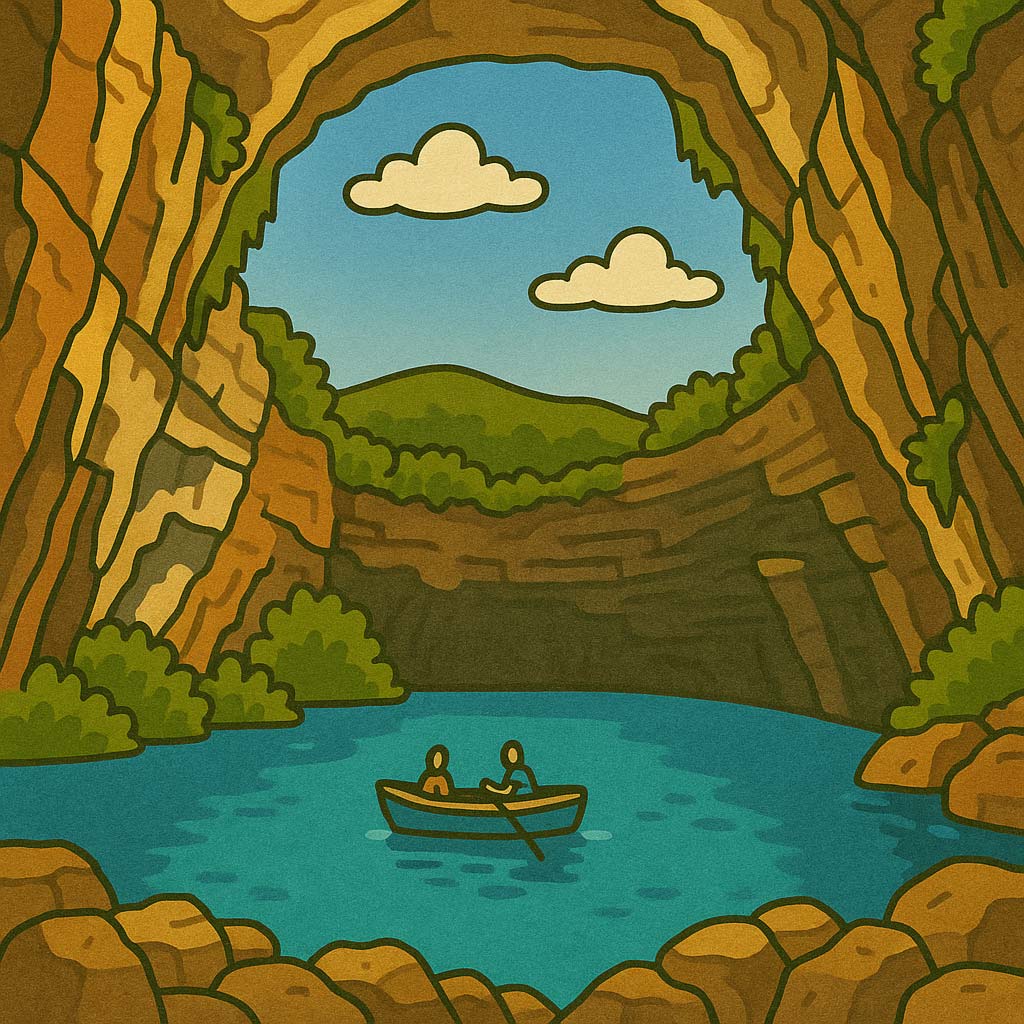 Höhle Melissani Kefalonia