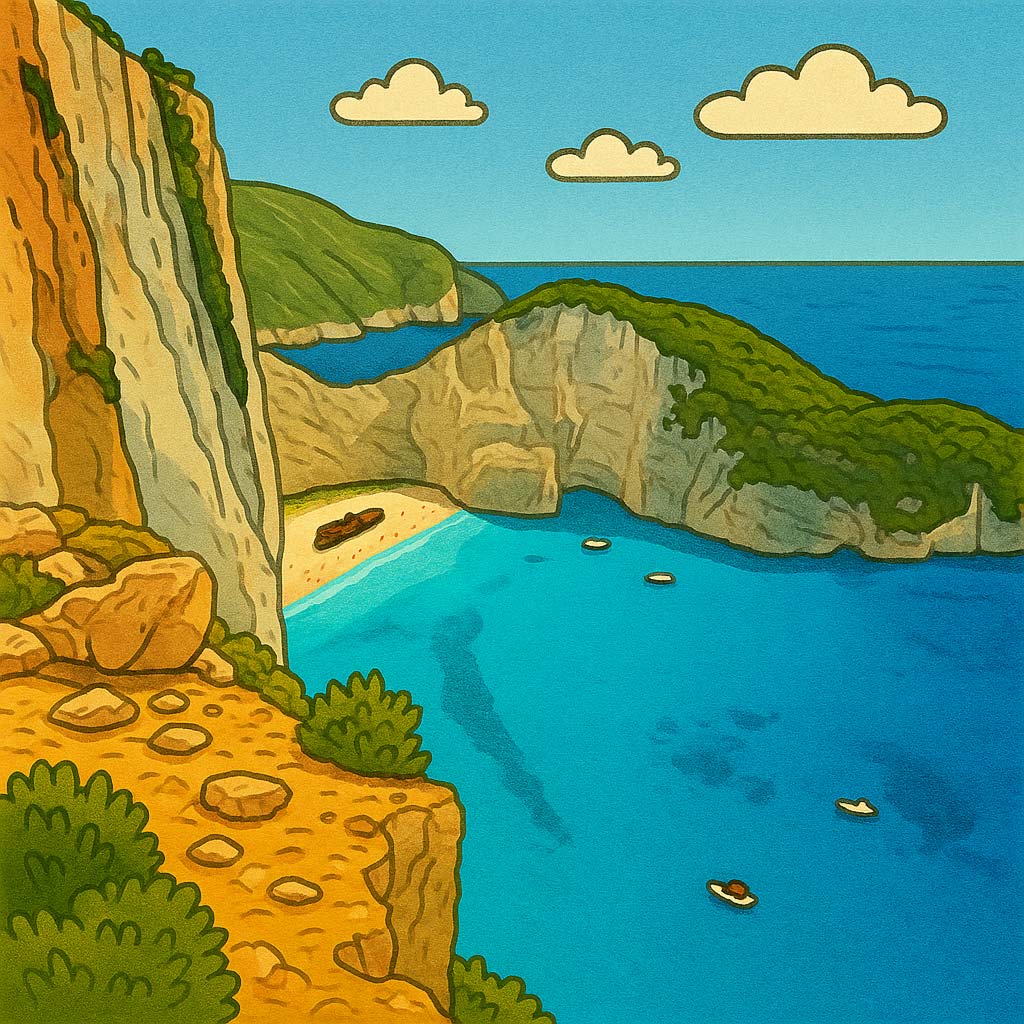 Navagio Bucht Zakynthos